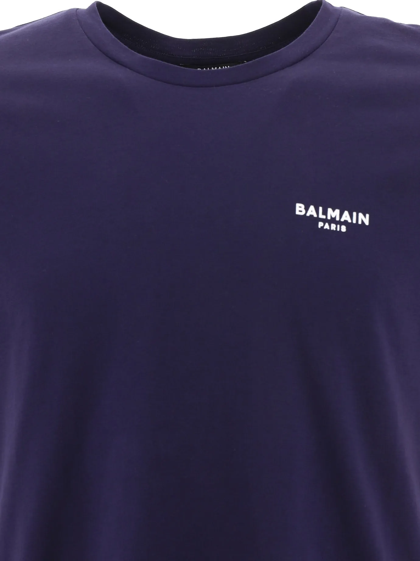 Balmain Logo Printed Crewneck T-Shirt