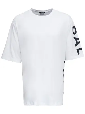 Balmain Logo Printed Crewneck T-Shirt