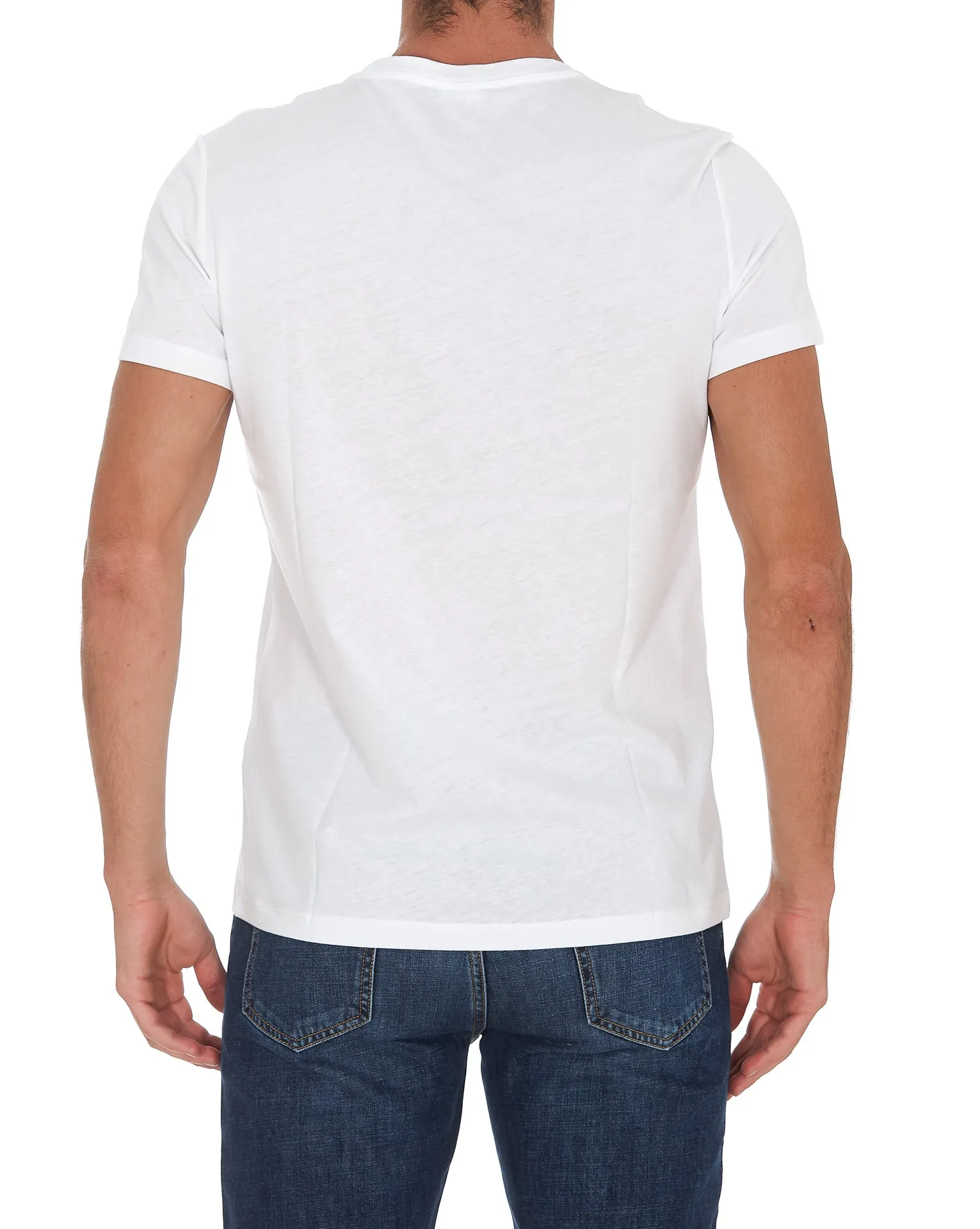 Balmain Logo Printed Crewneck T-Shirt