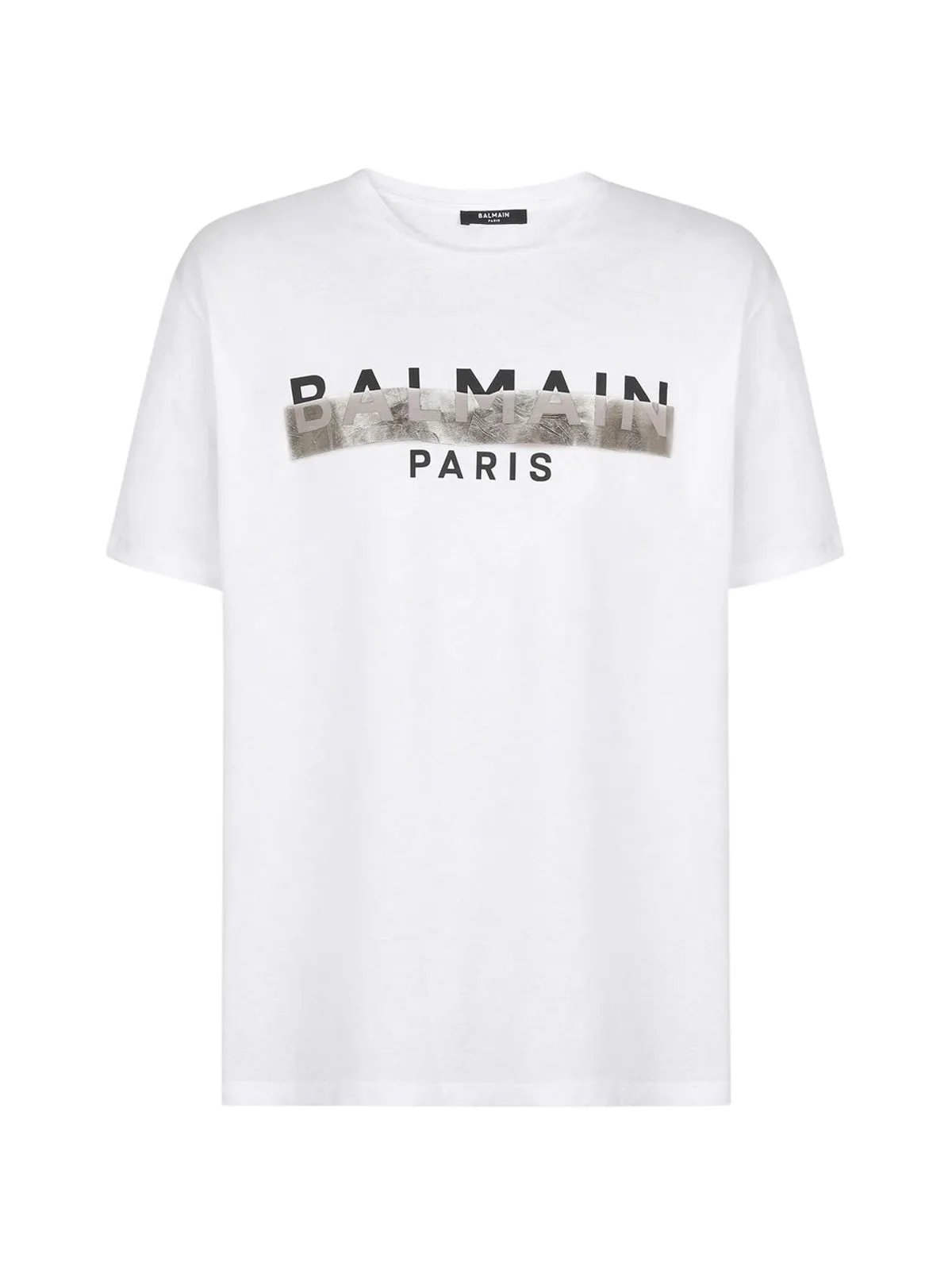 Balmain Logo Printed Crewneck T-Shirt