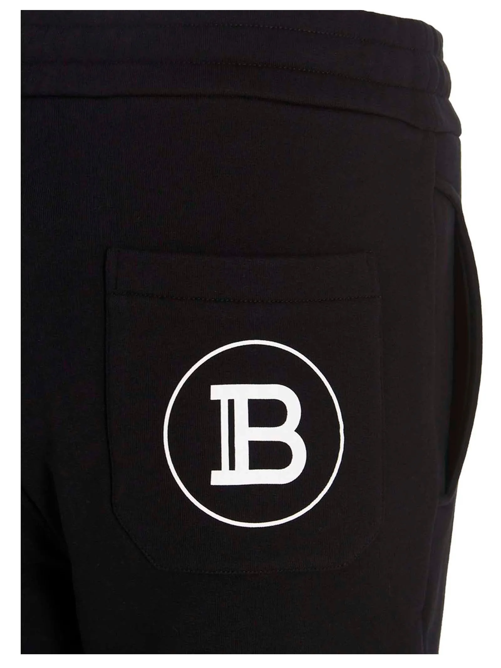 Balmain Logo Printed Drawstring Jogger Pants