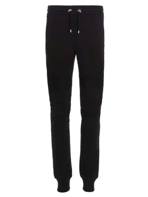 Balmain Logo Printed Drawstring Jogger Pants
