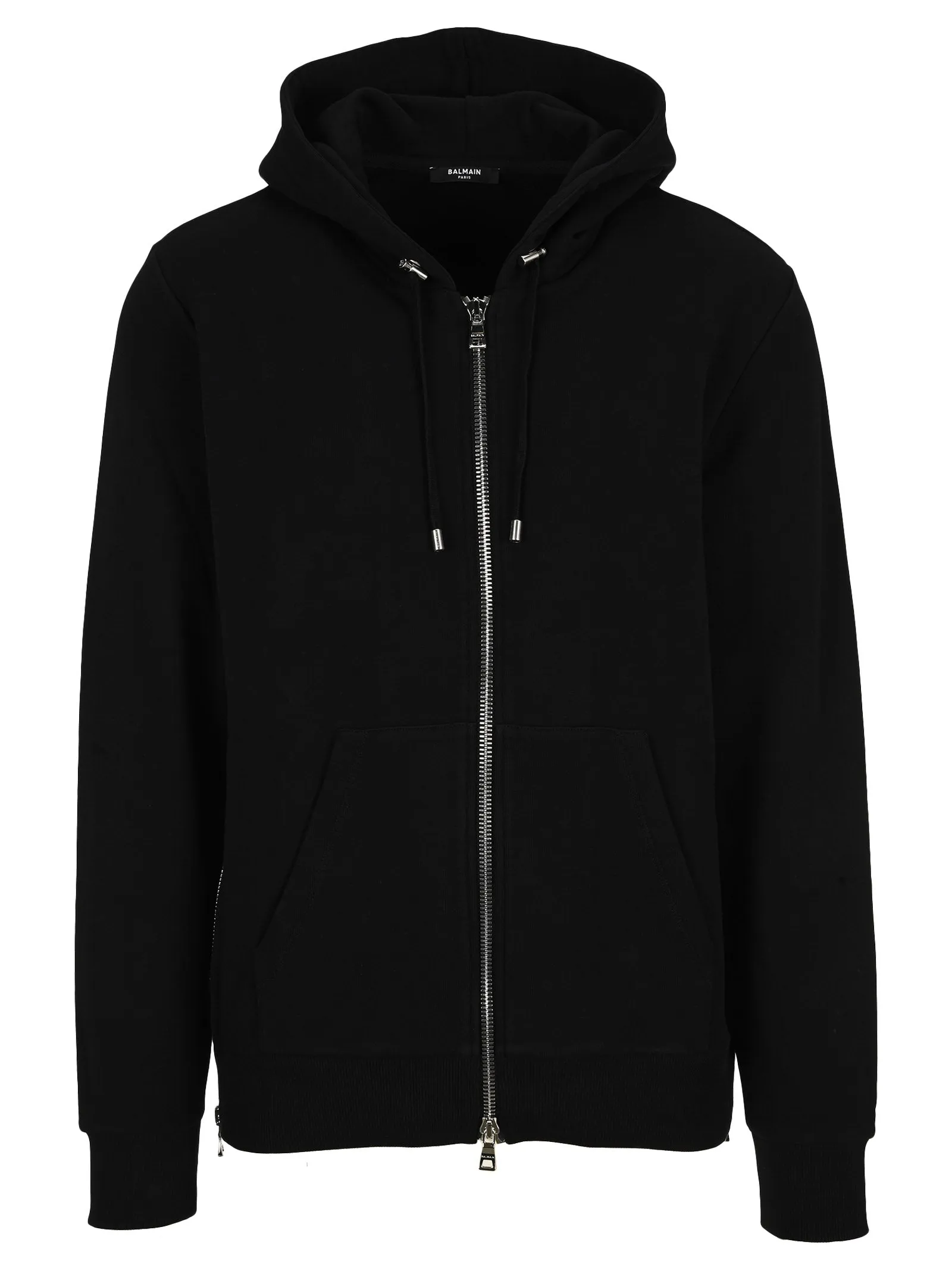 Balmain Logo Printed Hooded Jacket