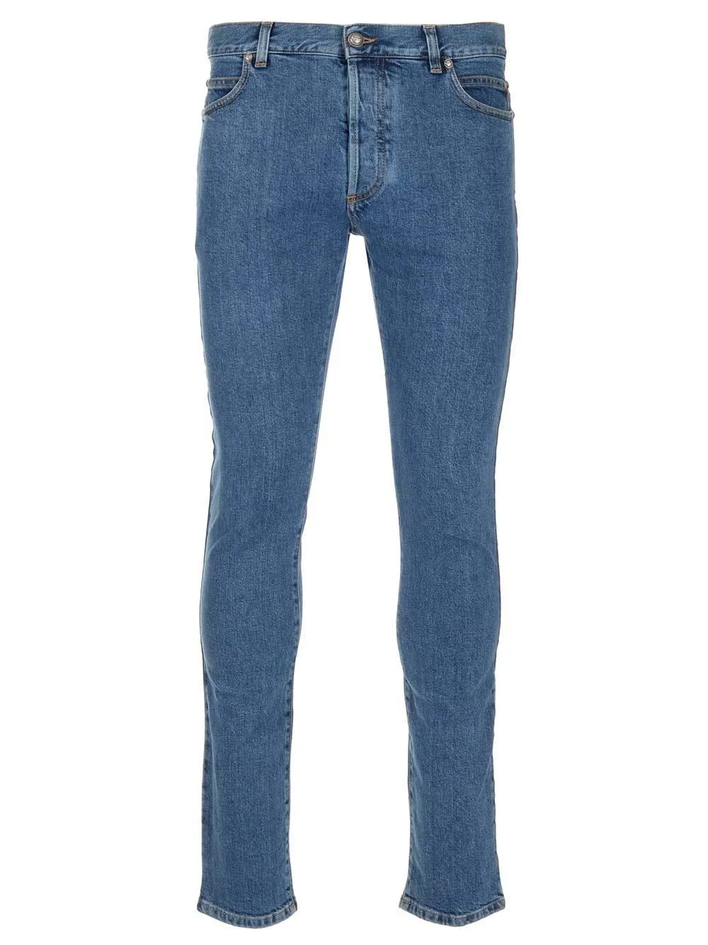 Balmain Logo Skinny Jeans