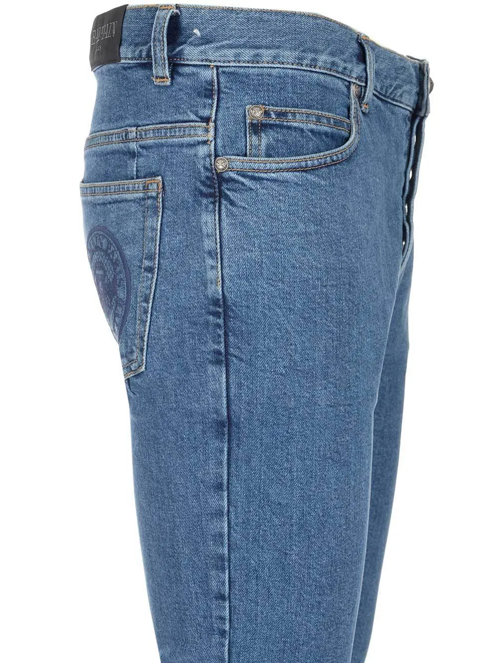 Balmain Logo Skinny Jeans