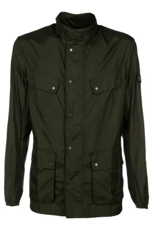 Barbour High-Neck Buttoned Jacket