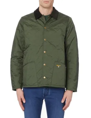 Barbour Logo Embroidered Quilted Jacket
