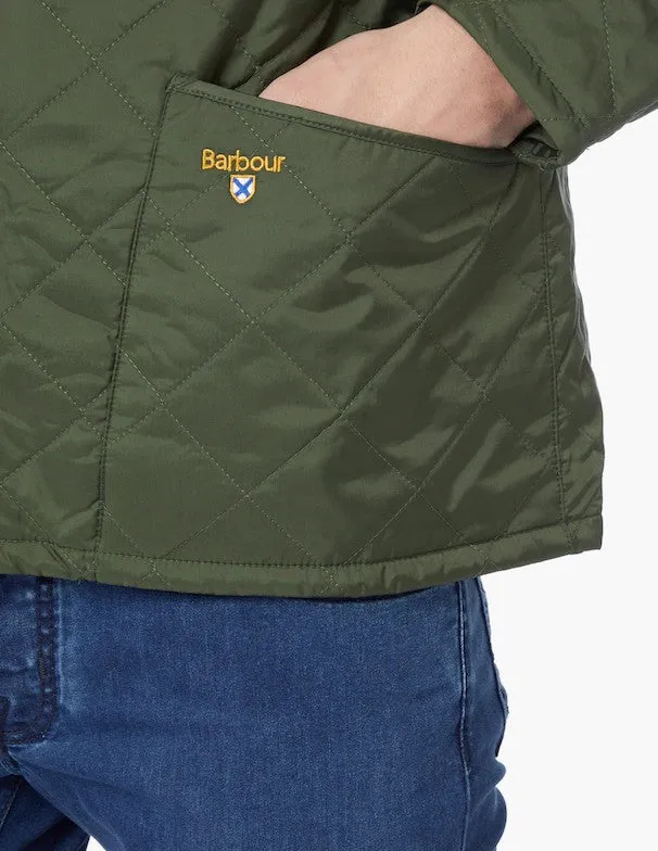 Barbour Logo Embroidered Quilted Jacket