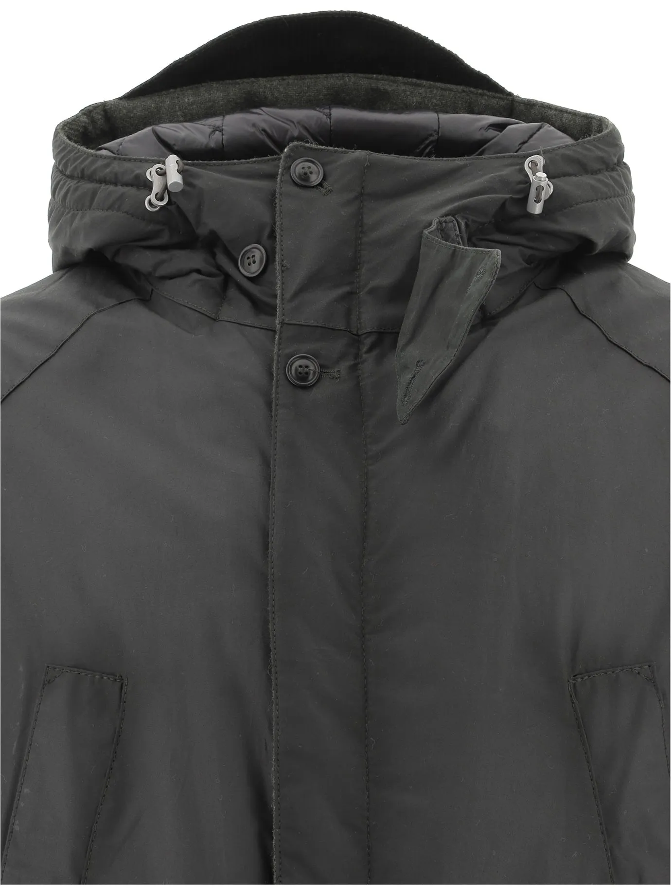Barbour Logo Plaque Hodded Jacket