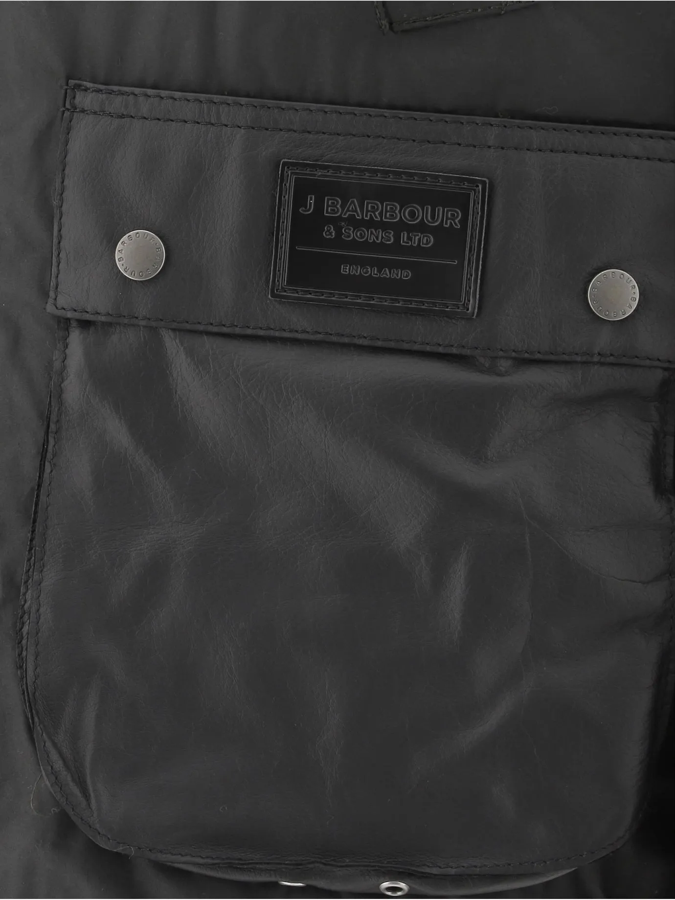 Barbour Logo Plaque Hodded Jacket