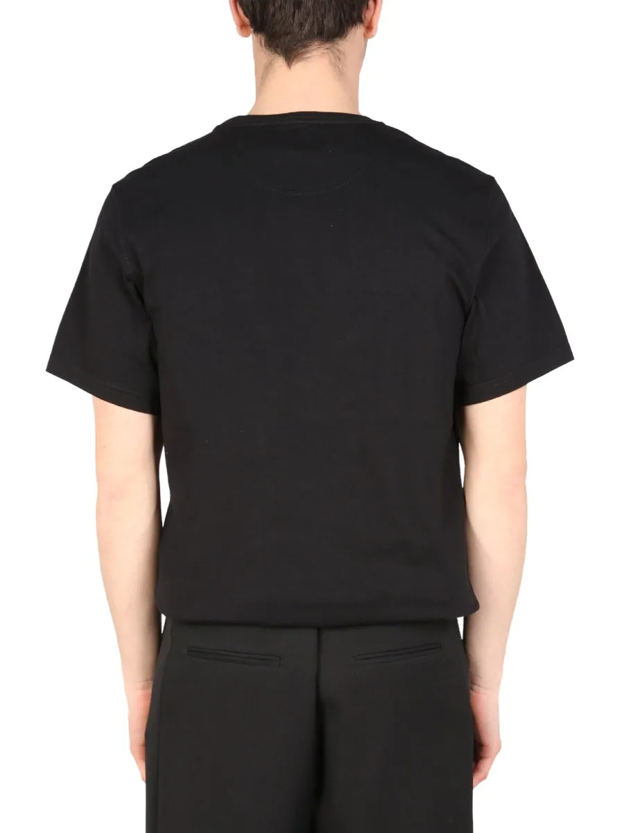 Barbour Logo Printed Crewneck T-Shirt