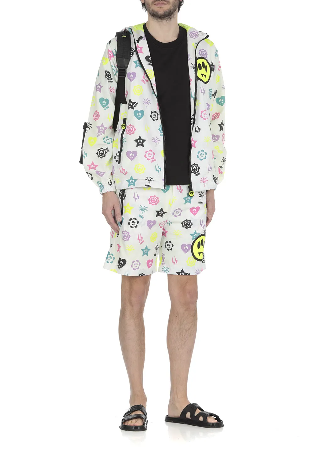 Barrow Allover Printed Hooded Jacket