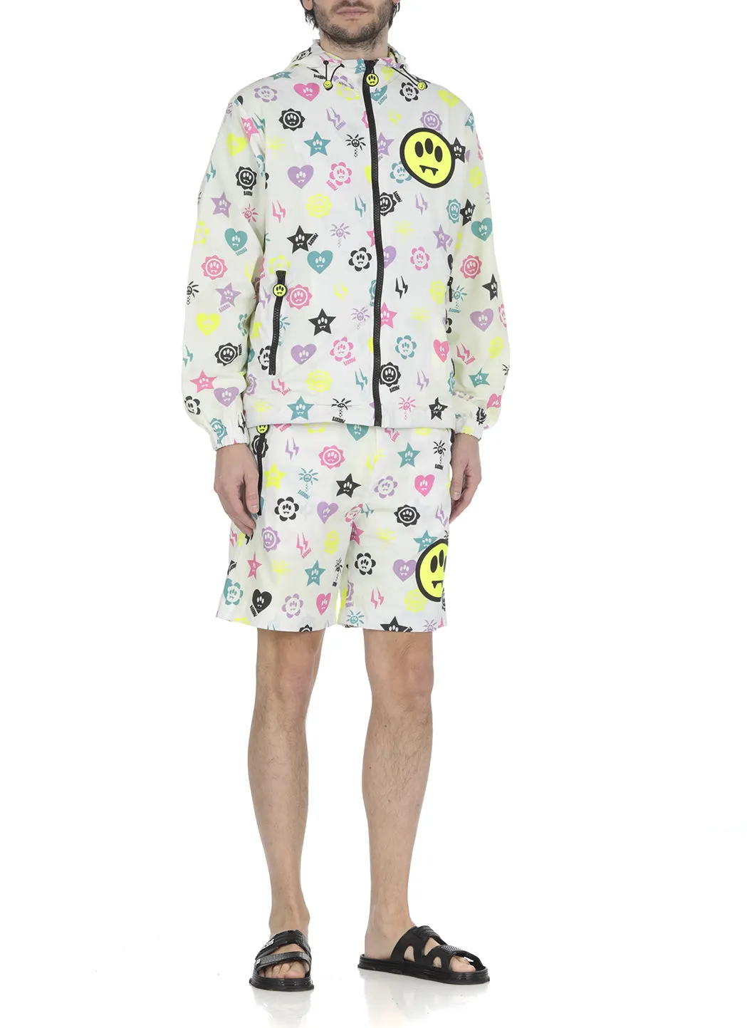 Barrow Allover Printed Hooded Jacket
