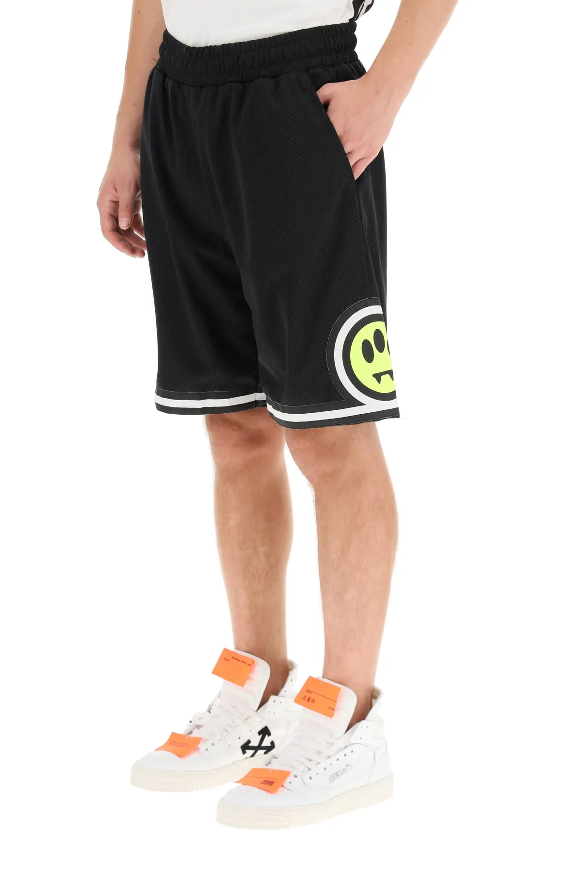 Barrow Smiley Printed Bermuda Shorts