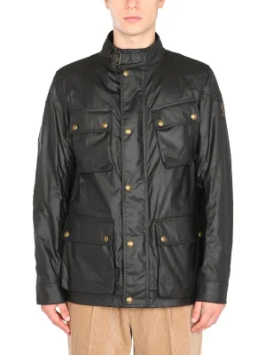 Belstaff Single-Breasted Zip-Up Jacket
