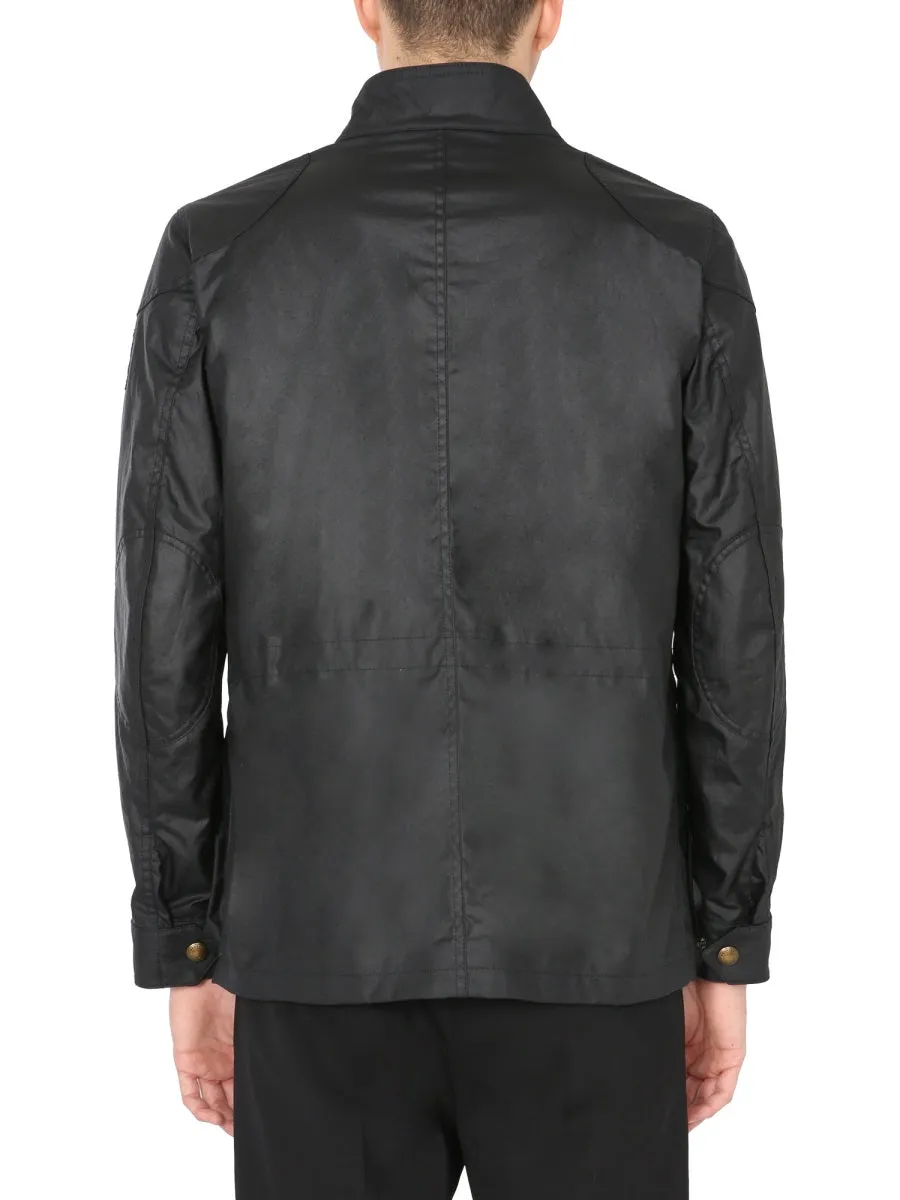 Belstaff Single-Breasted Zip-Up Jacket