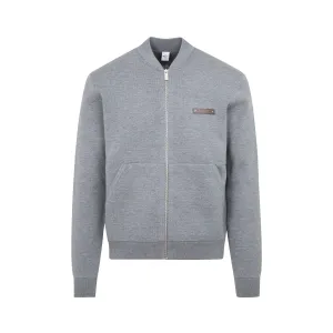 Berluti Logo Patch Zip-Up Jacket