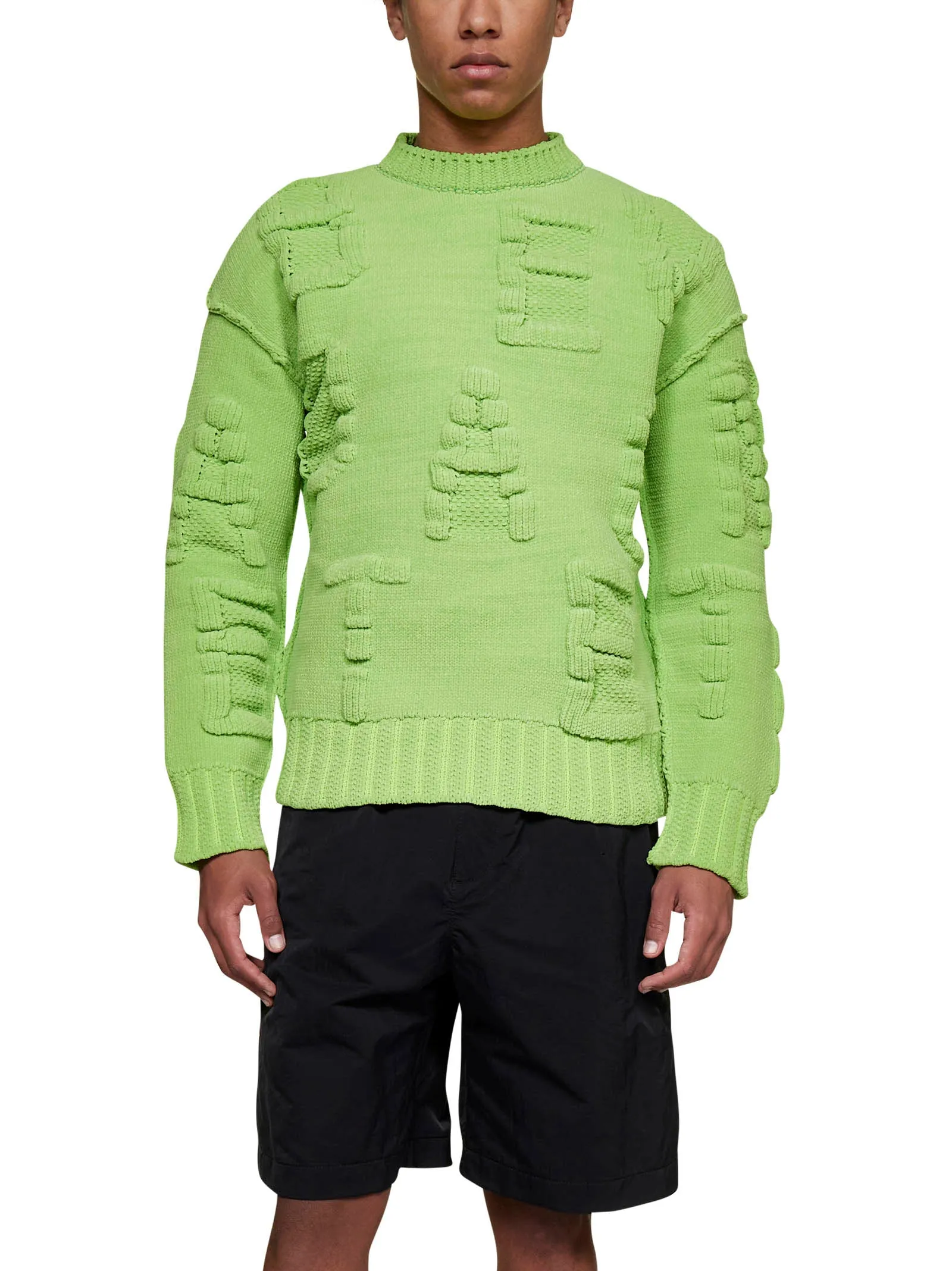 Bottega Veneta Elasticated Waistband Reverse Logo Shorts