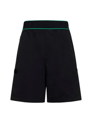 Bottega Veneta Elasticated Waistband Reverse Logo Shorts