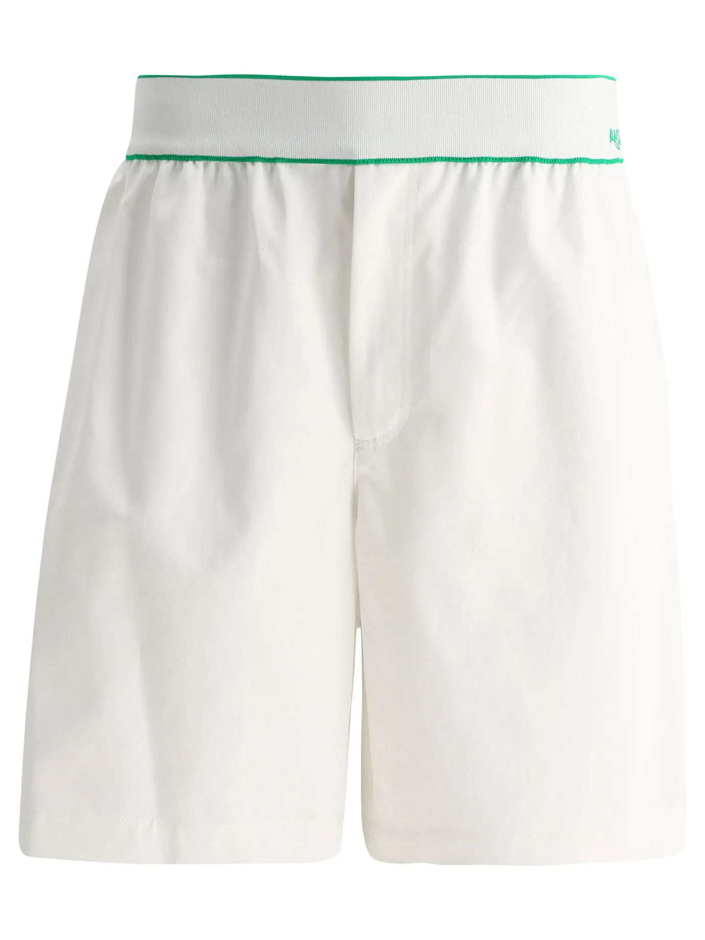 Bottega Veneta Mid Rise Stretched Bermuda Shorts