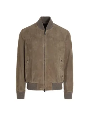 Brioni Long-Sleeved Zip-Up Jacket