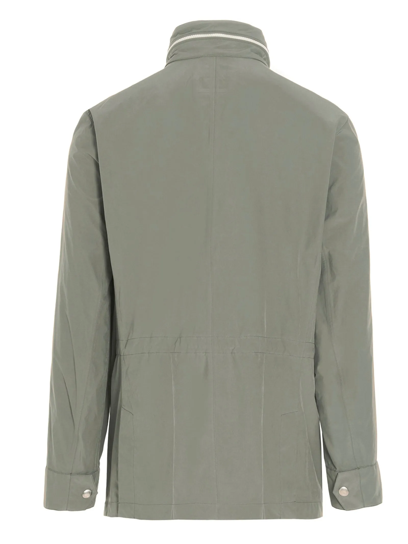 Brunello Cucinelli Buttoned High Neck Jacket