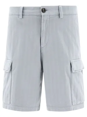 Brunello Cucinelli Drawstring Cargo Shorts