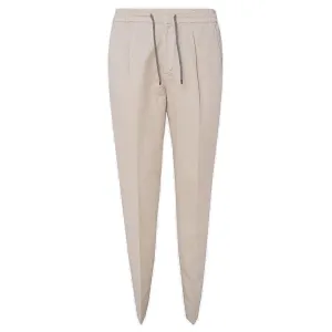 Brunello Cucinelli Pleated Straight-Leg Trousers