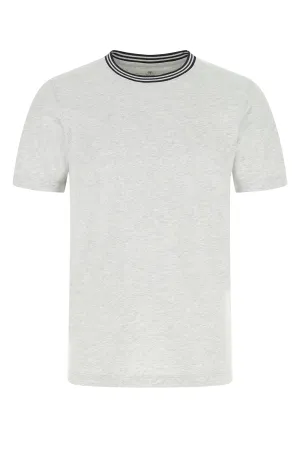 Brunello Cucinelli Stripe Trim Crewneck T-Shirt