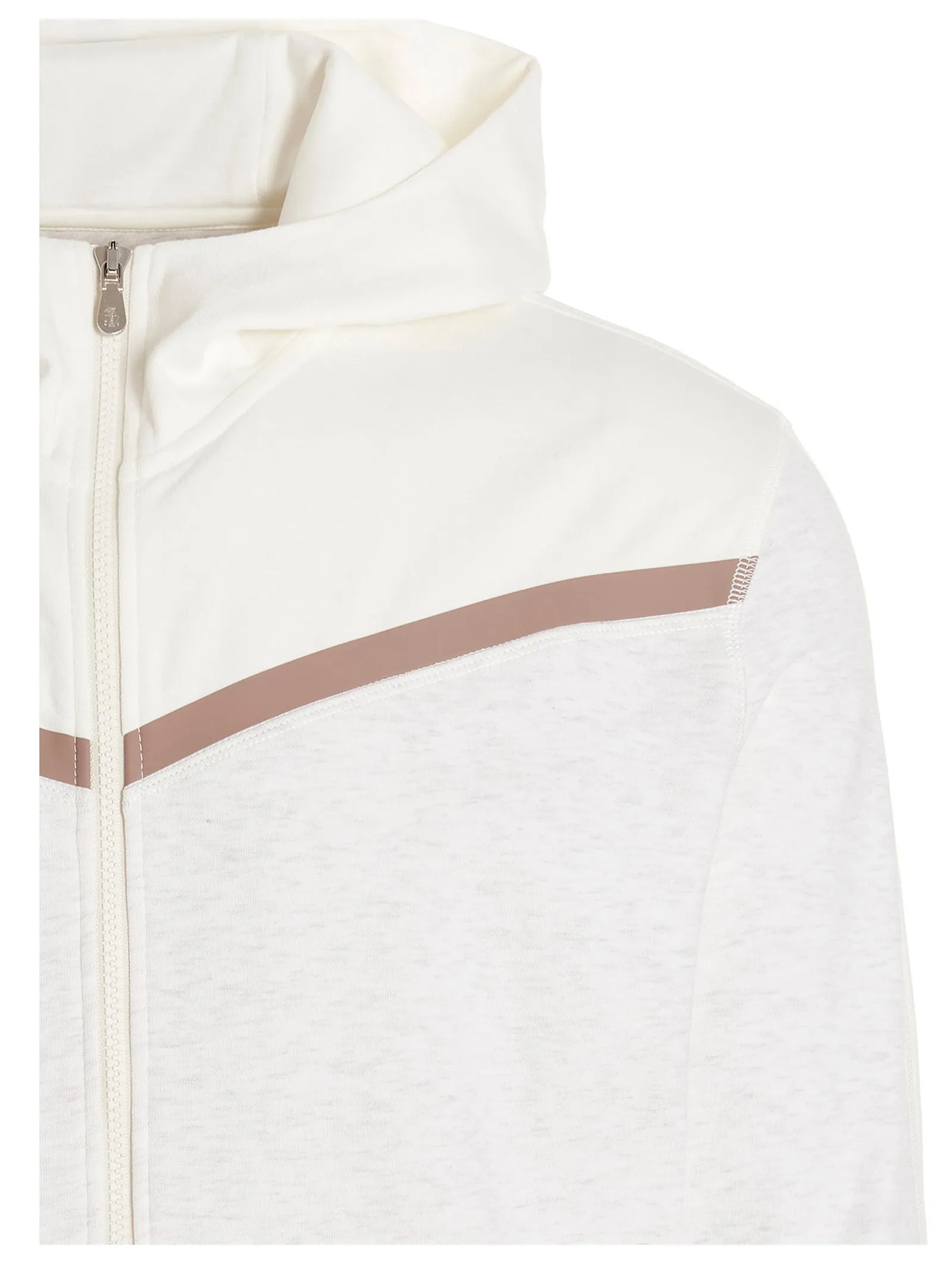 Brunello Cucinelli Two-Tone Zipped Jacket