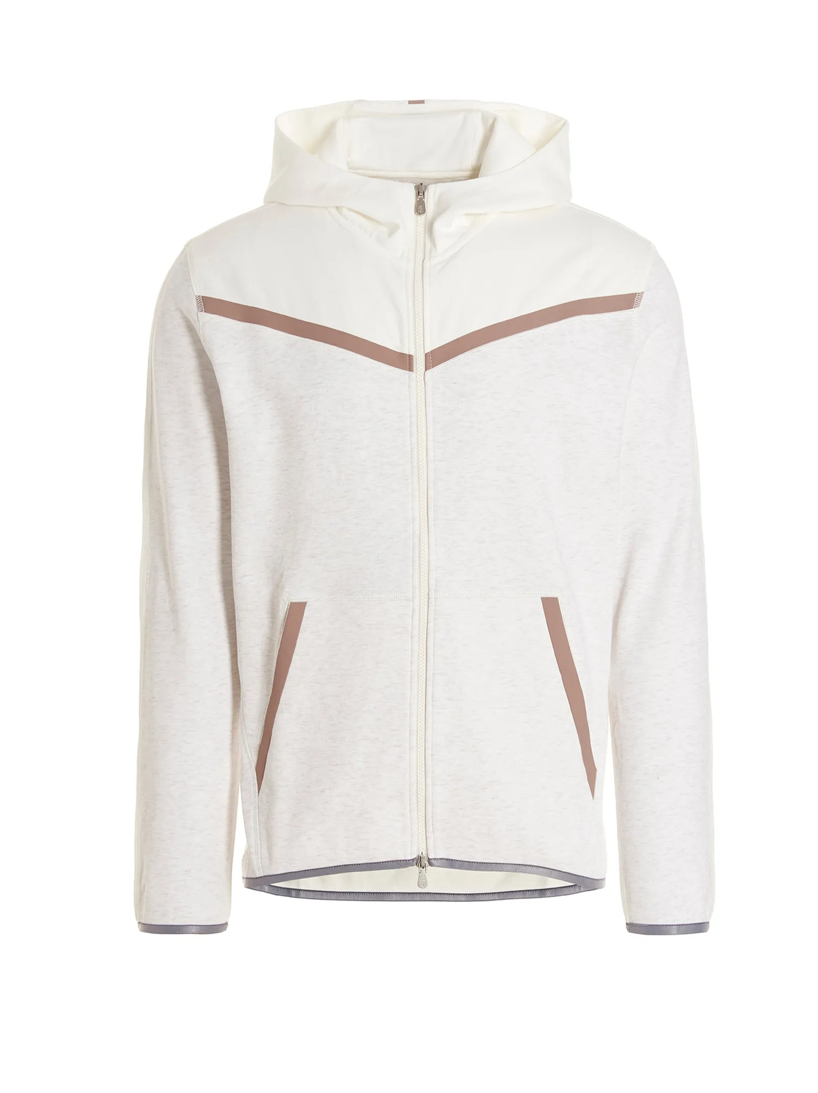 Brunello Cucinelli Two-Tone Zipped Jacket
