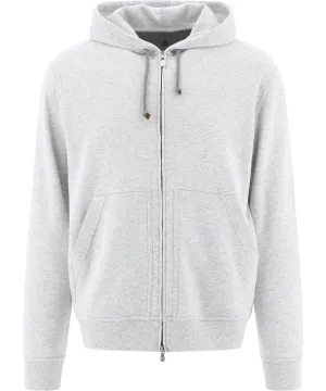 Brunello Cucinelli Zipped Hooded Jacket