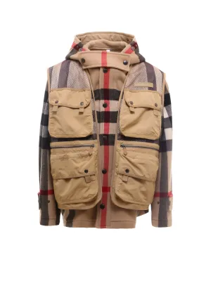 Burberry Check Technical Jacket