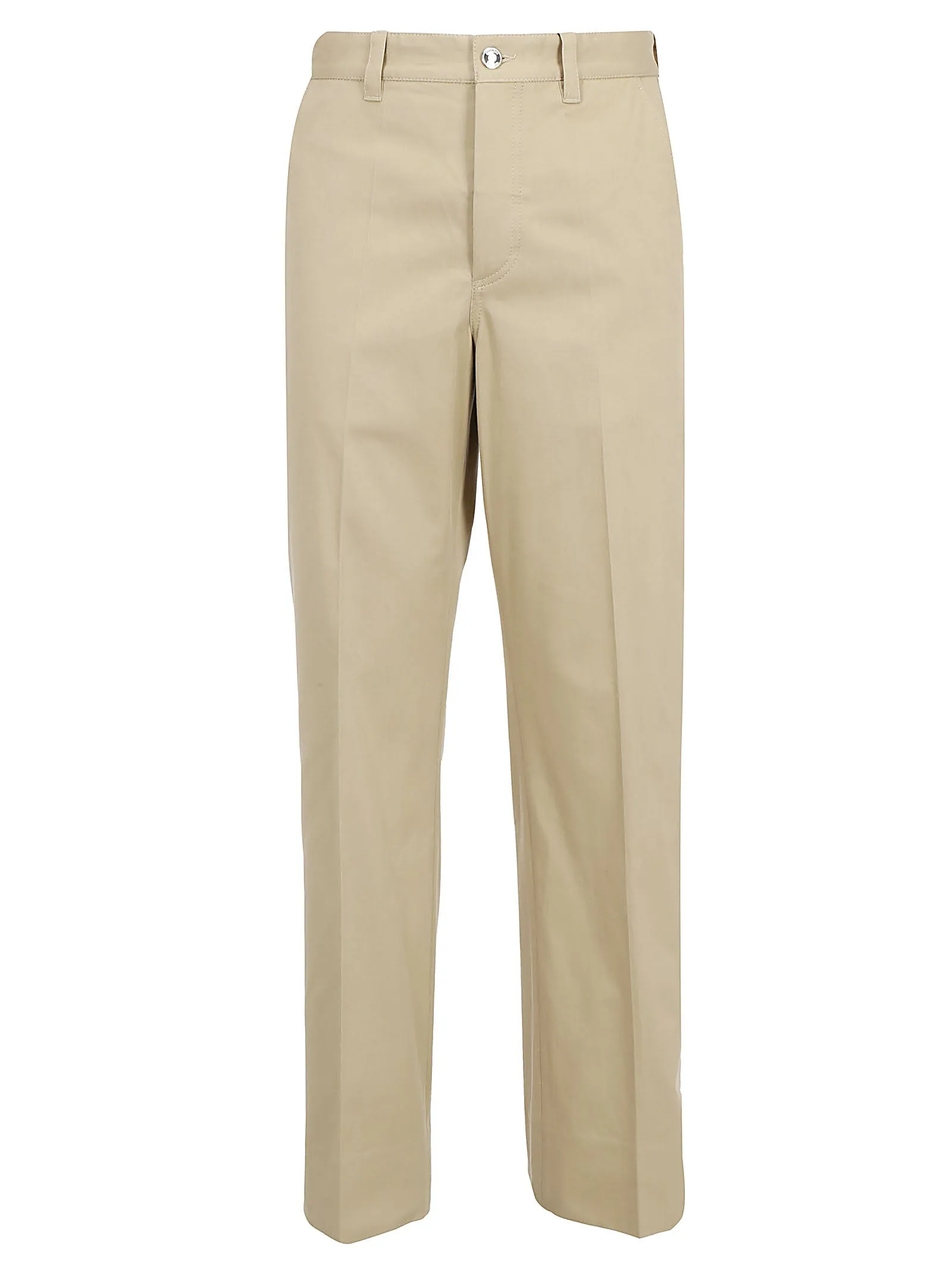 Burberry D-Ring Detail Belted Trousers