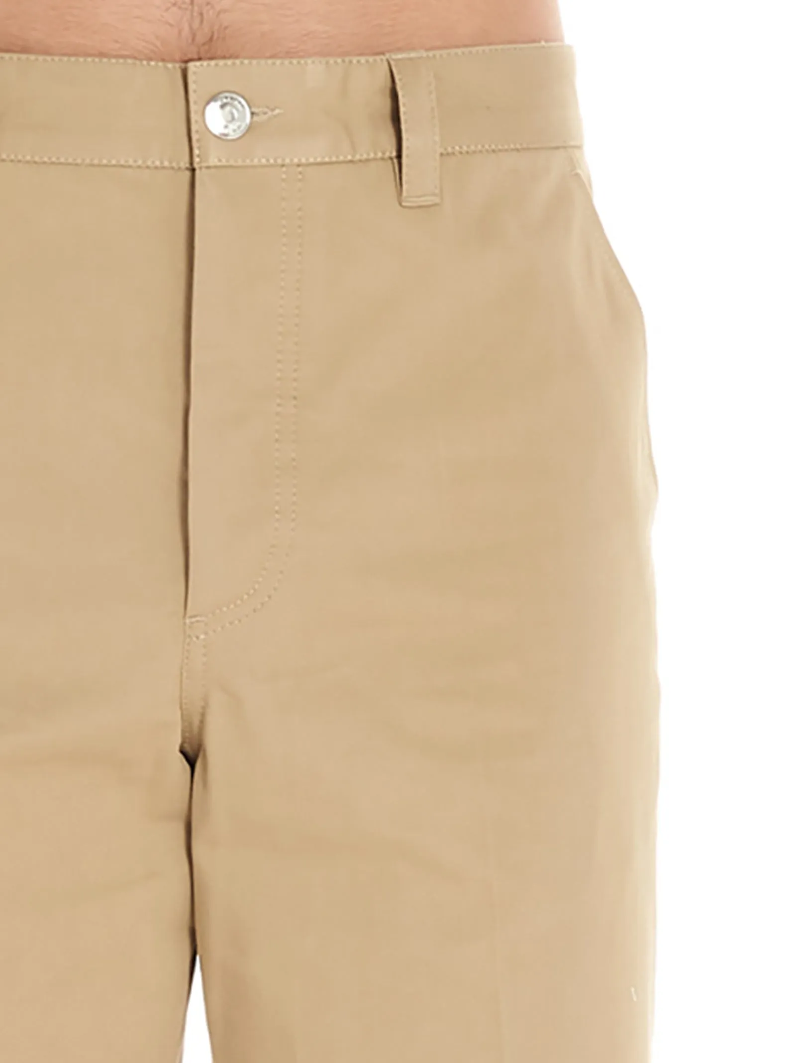 Burberry D-Ring Detail Belted Trousers