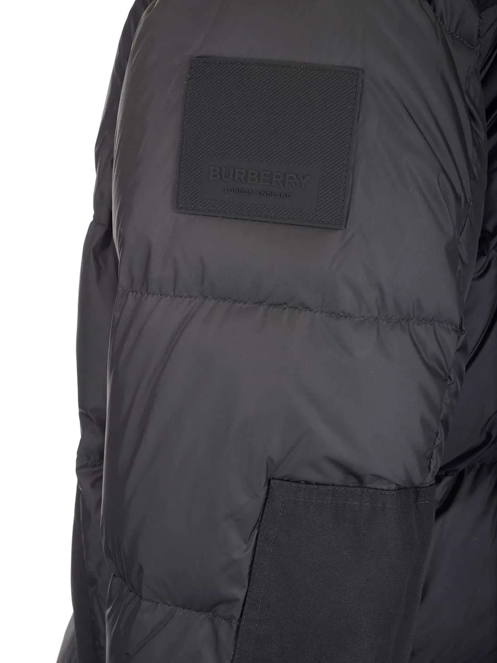 Burberry Detachable Sleeve Hooded Puffer Jacket