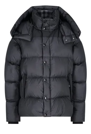 Burberry Detachable Sleeve Hooded Puffer Jacket
