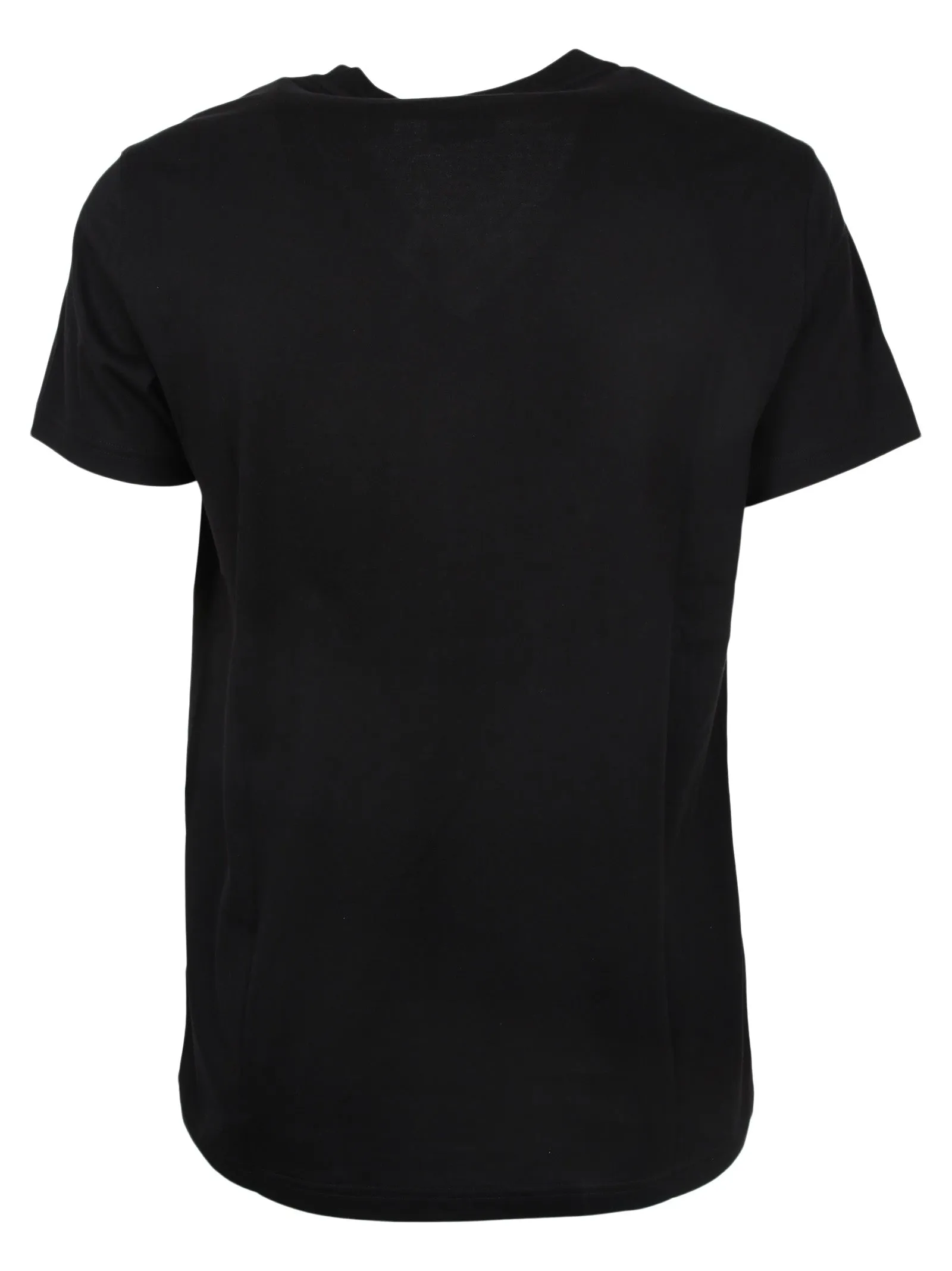 Burberry Monogram Logo Embroidered T-Shirt