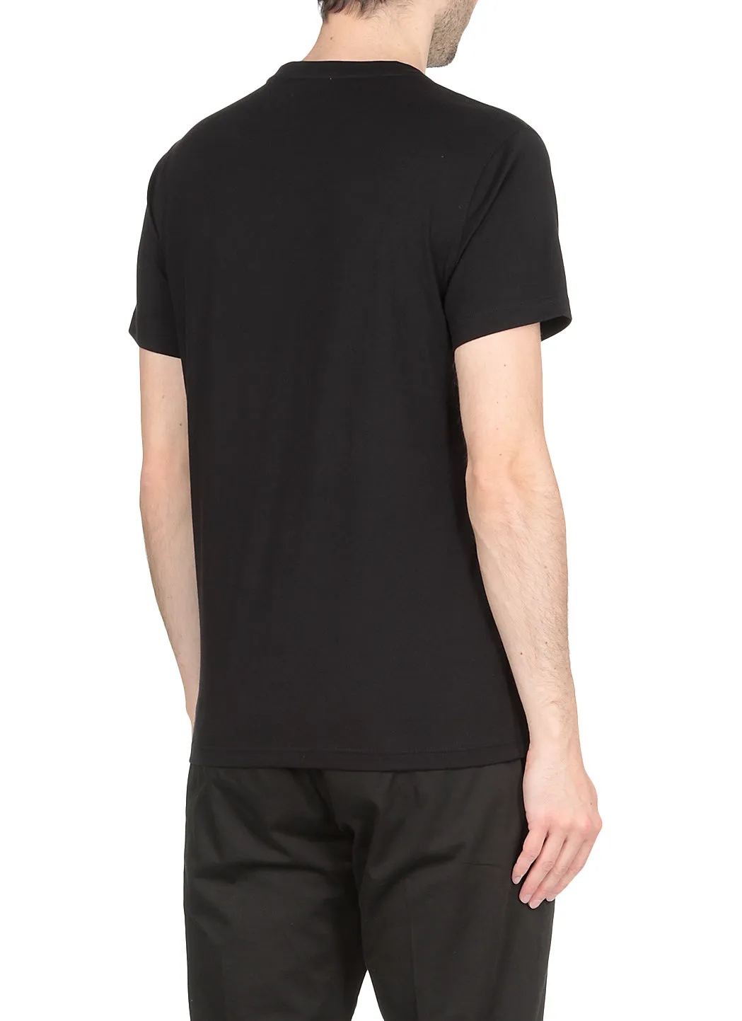 Burberry Monogram Logo Embroidered T-Shirt