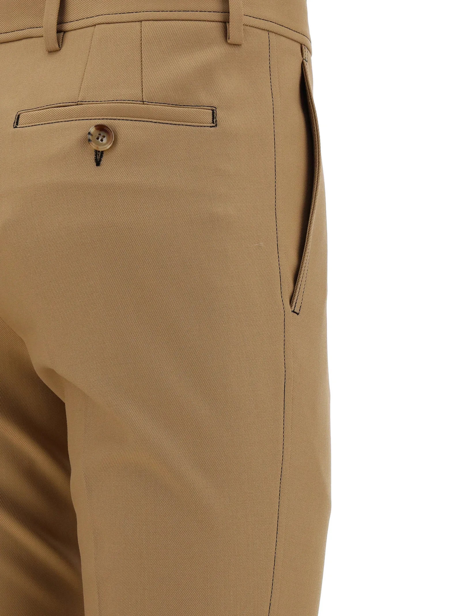 Burberry Slim Fit Tailored Trousers