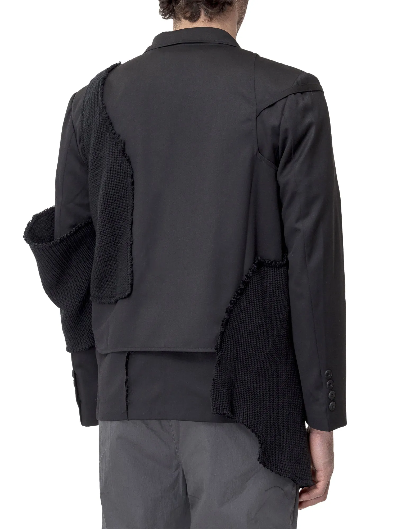 C2H4 Multi-Pocket Patchwork Jacket