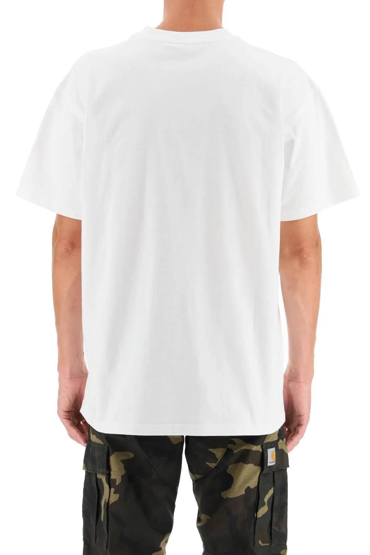 Carhartt WIP Logo Embroidered T-Shirt