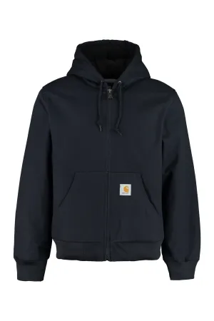 Carhartt WIP Logo Patch Zipped Jacket