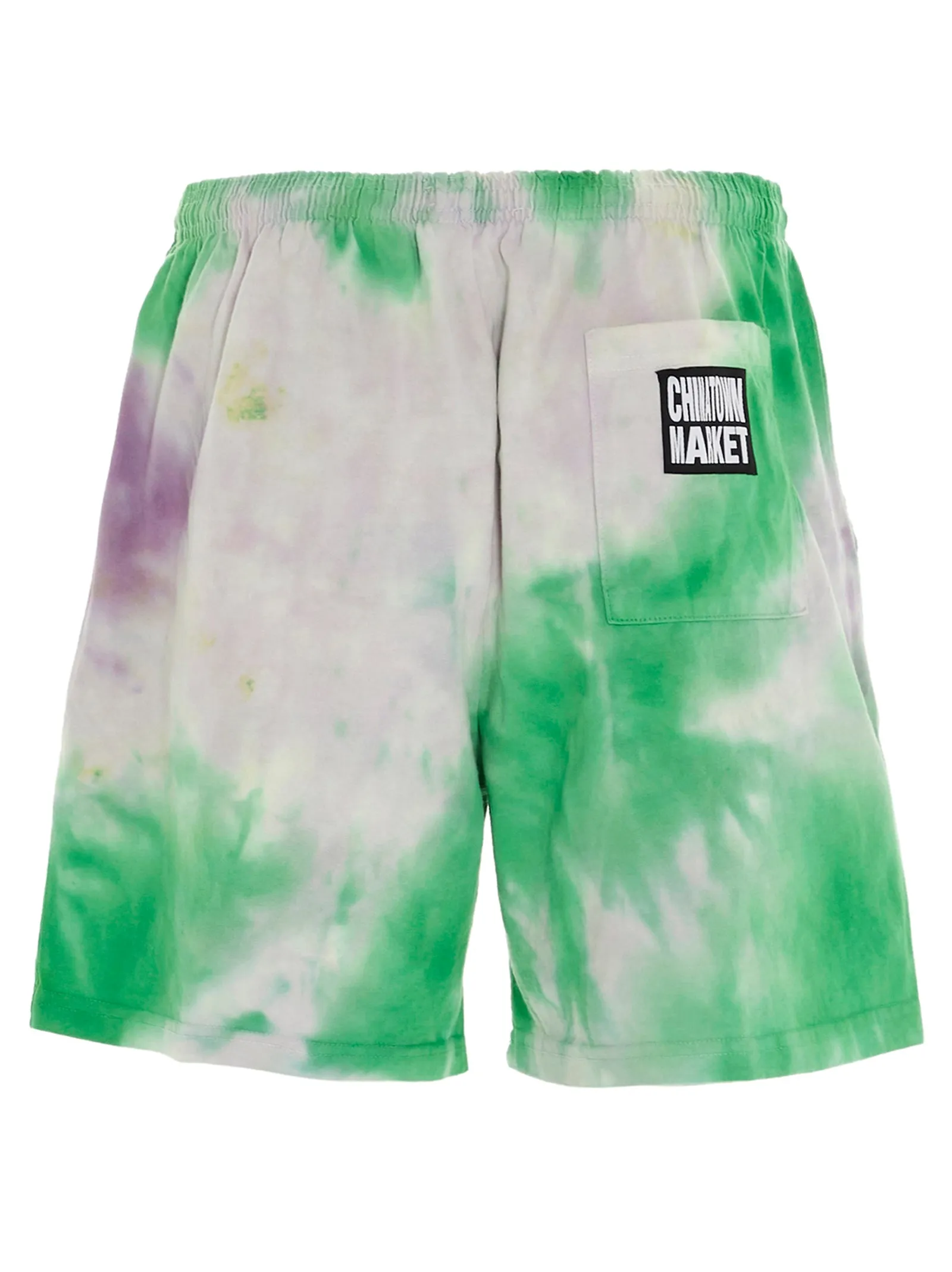 Chinatown Market Tie-Dyed Bermuda Shorts