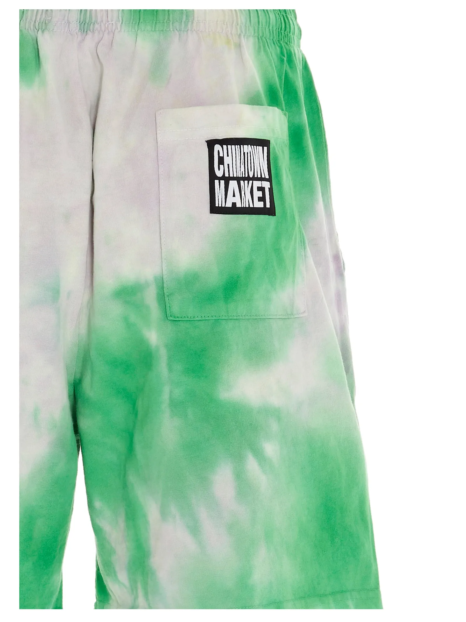 Chinatown Market Tie-Dyed Bermuda Shorts