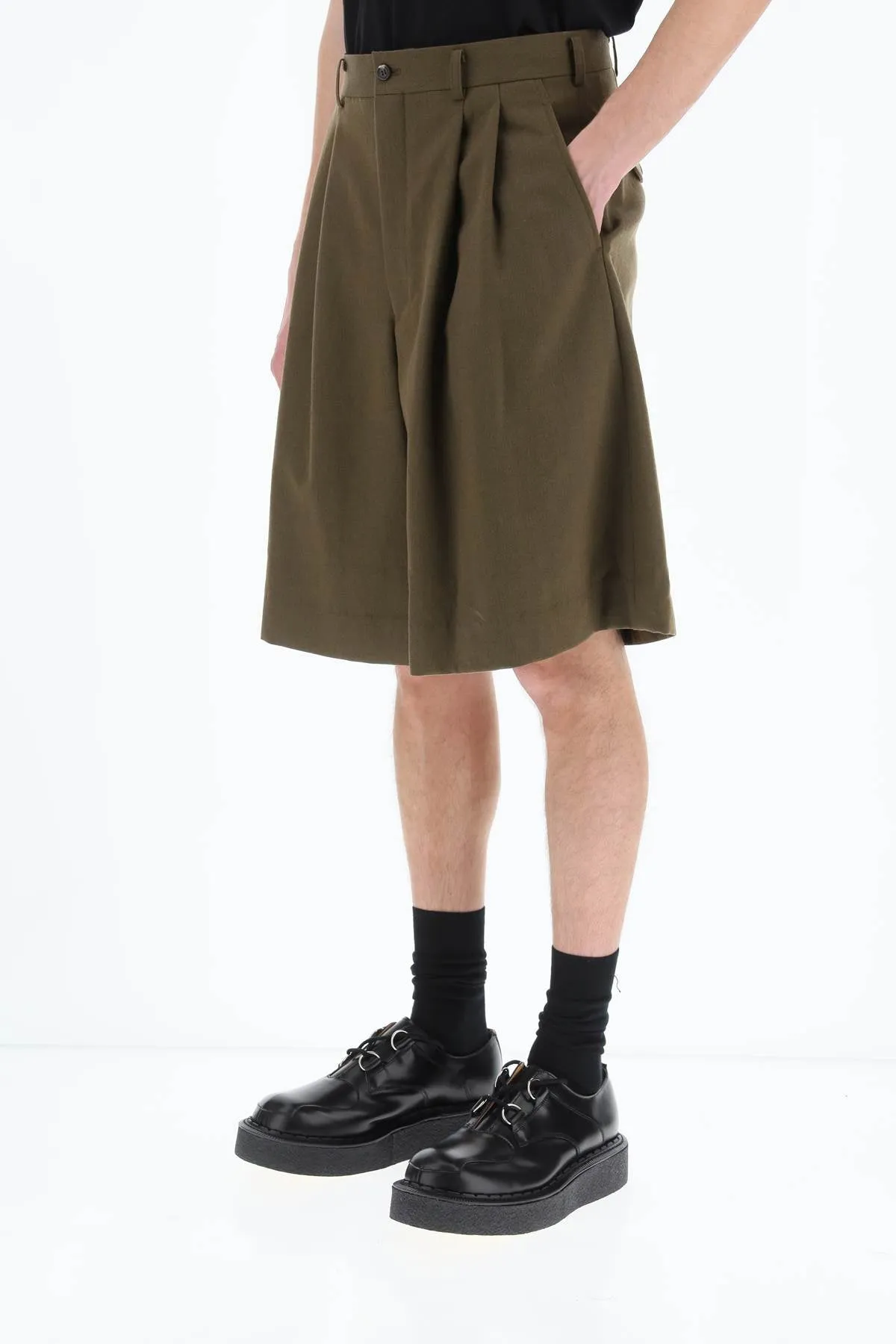Comme des Garons Homme Plus Bermuda Shorts