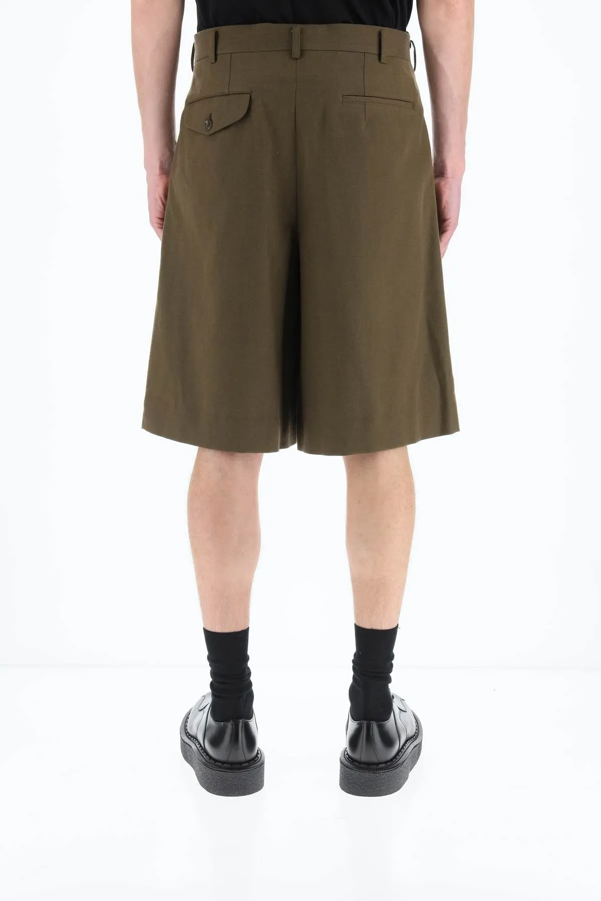 Comme des Garons Homme Plus Bermuda Shorts