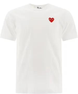 Comme des Garons Play Logo Crewneck T-Shirt
