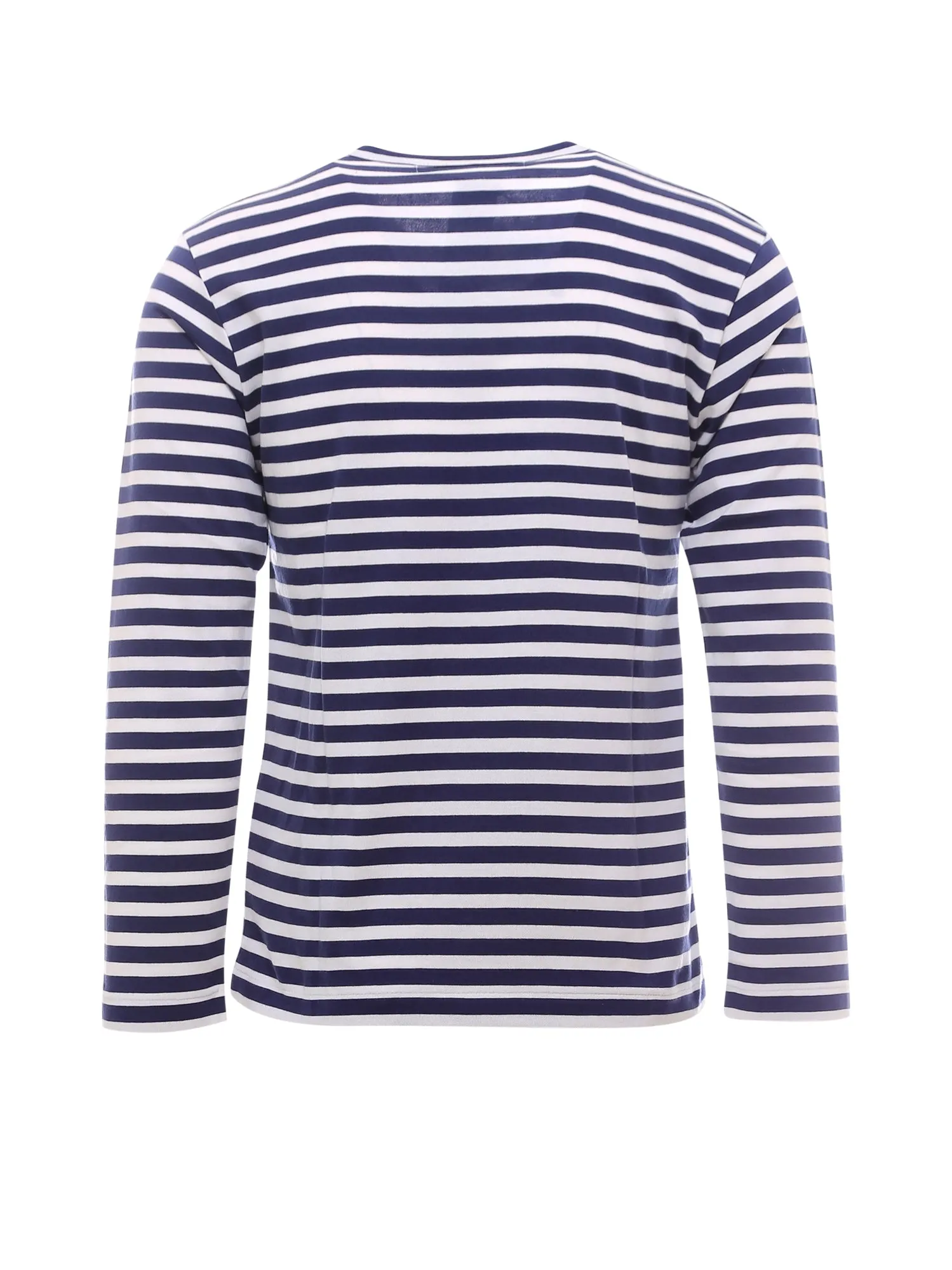 Comme des Garons Play Striped Long Sleeve T-Shirt