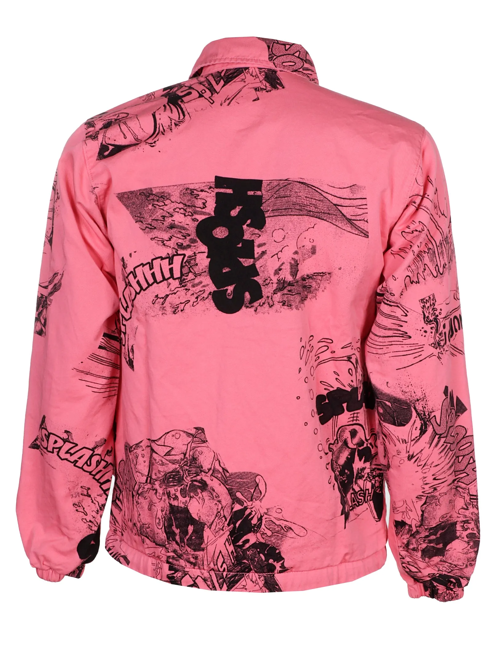 Comme Des Garons Shirt Allover Graphic Print Shirt Jacket